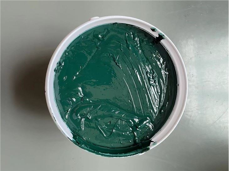 Szilikon tinta és színek keveréke
